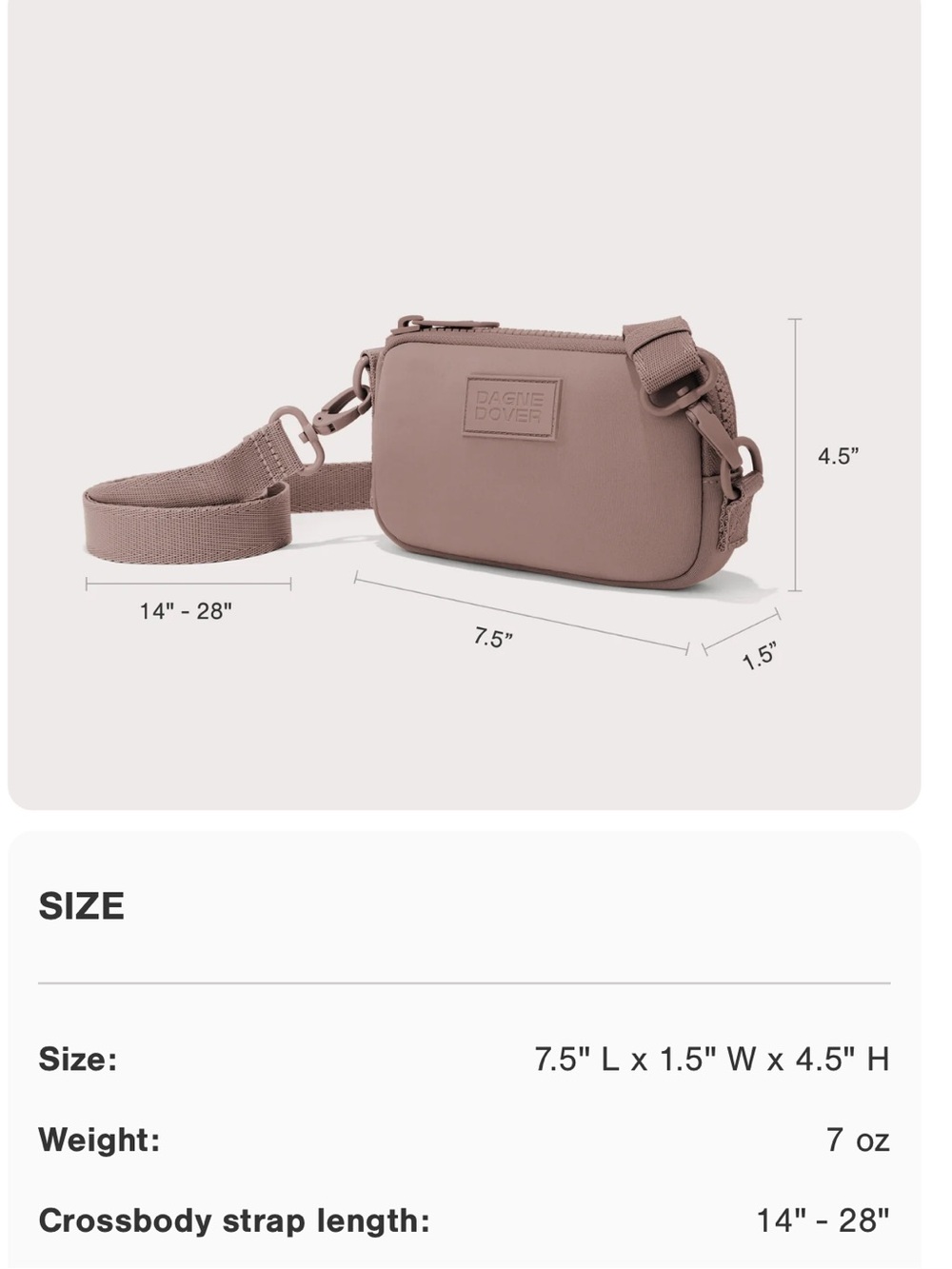 Dagne Dover Mara Phone Sling in Olive Green - Picture 7 of 10